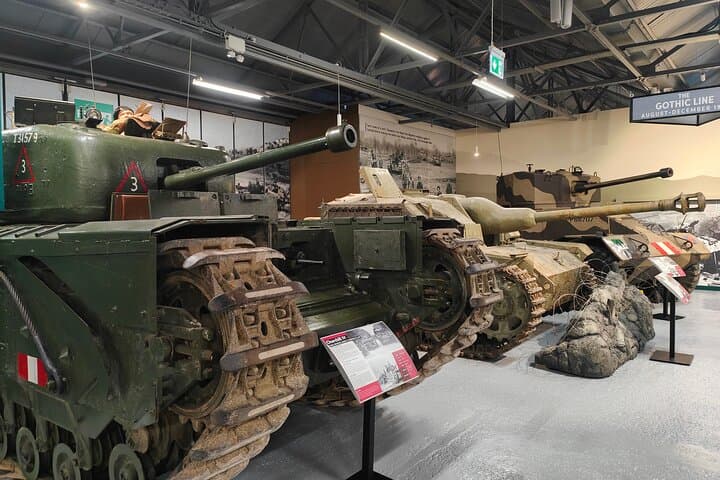 The Tank Museum, Bovington, Private Car from London Hotel Pickup