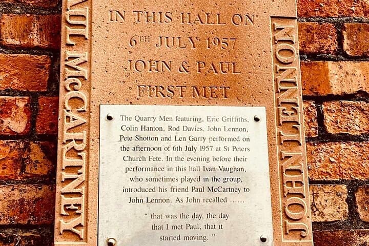 Woolton Liverpool Musical Walking Tour, Beatles and History