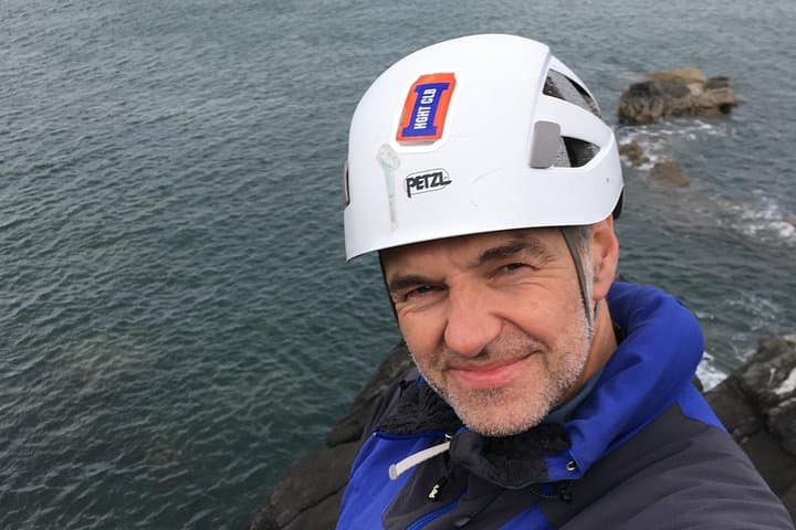 Instructor Brendan on a day off