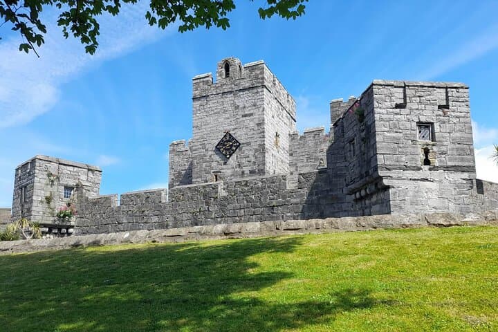Castle Rushen made of limestone
