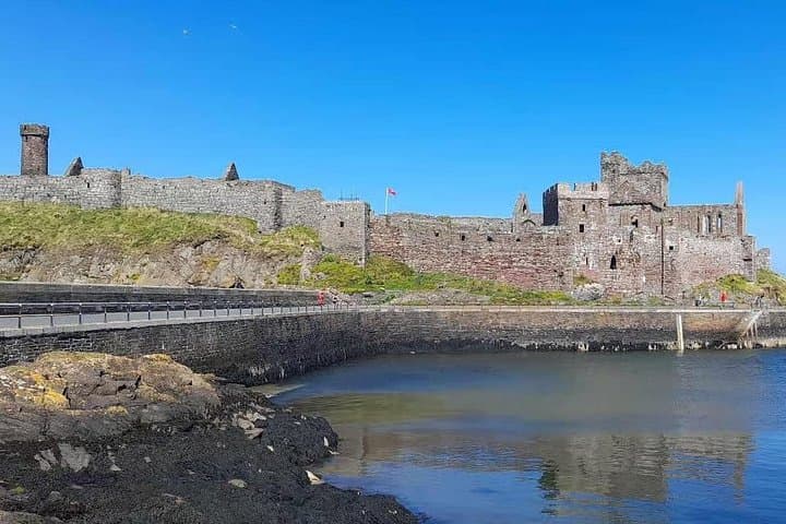 Peel Castle and Harbour