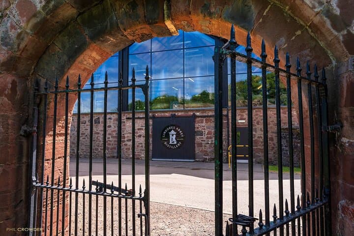 Gated Entrance from the old Abbey