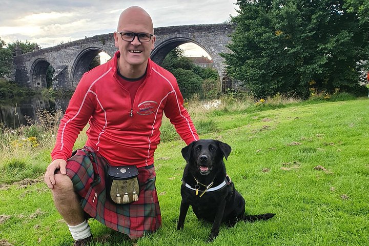 Co-Founders of Freedom Tour Today, Steven & Molly at Stirling Bridge in 2019.