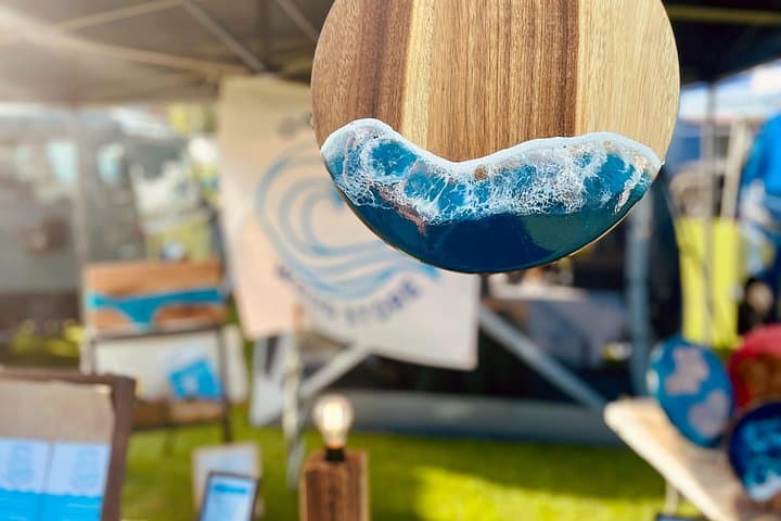 Beginner Epoxy Resin Class: Create Your Own Seascape Coasters