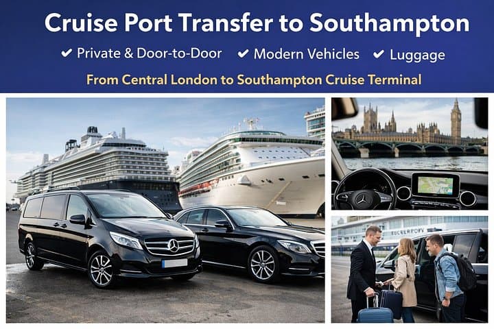 London Heathrow to Cruise Port Transfer