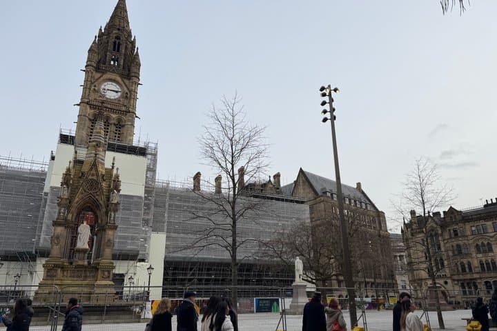 Manchester Town Hall on Albert Square