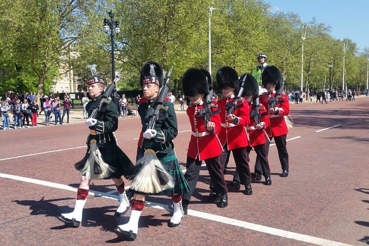 guards in kilts!
