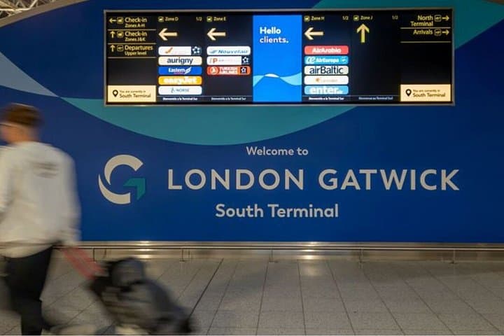 Gatwick Airport to Central London Private Transfer