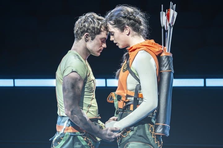 London Theatre The Hunger Games On Stage