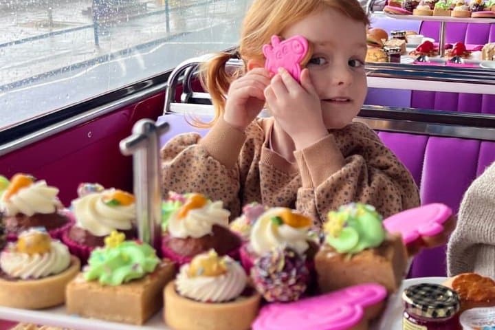 Peppa Pig Afternoon Tea London Bus Tour
