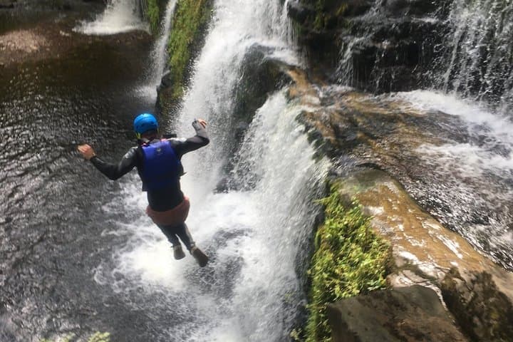 Extreme Canyoning Adventure in South Wales