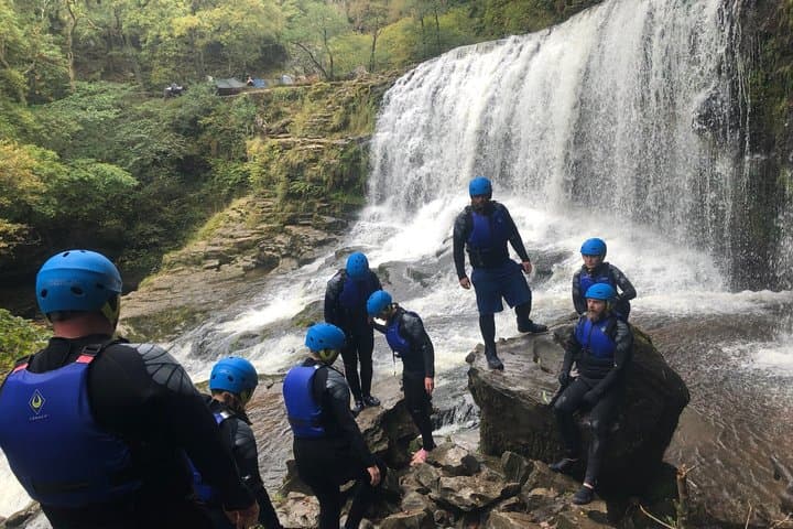 Extreme Canyoning Adventure in South Wales