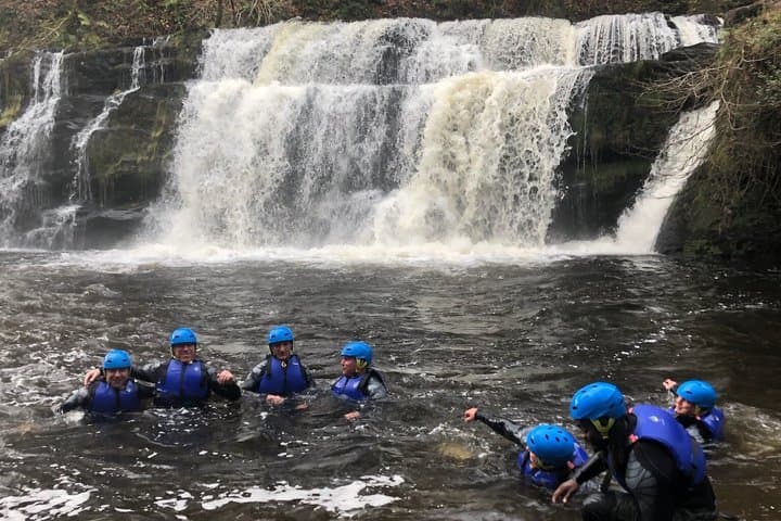 Extreme Canyoning Adventure in South Wales