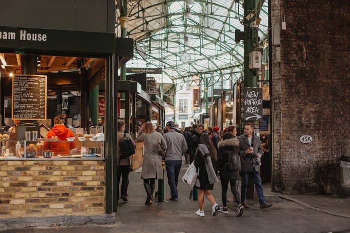 Dover to London with Borough Market Food Tour