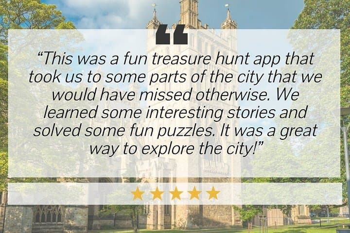 Exeter Self Guided Treasure Hunt & Outdoor Exploration Game