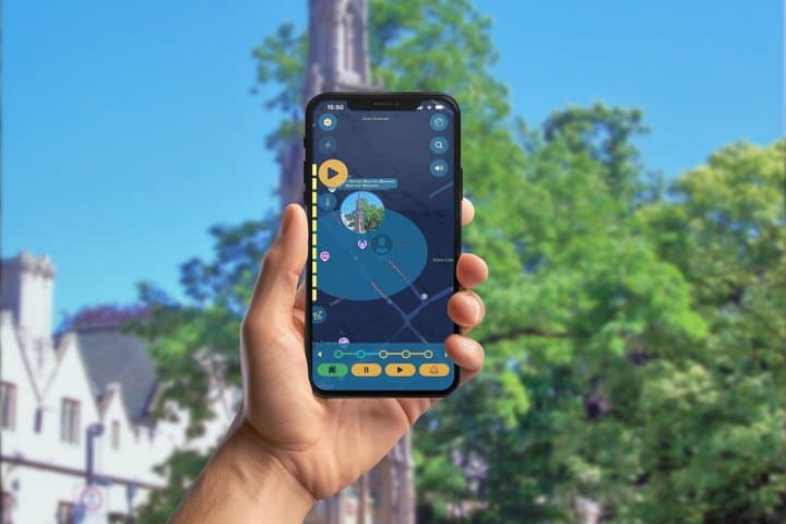 Oxford Exam GPS App Walking Tour Mobile Game