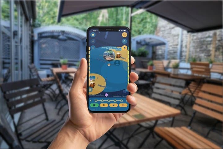Oxford Exam GPS App Walking Tour Mobile Game