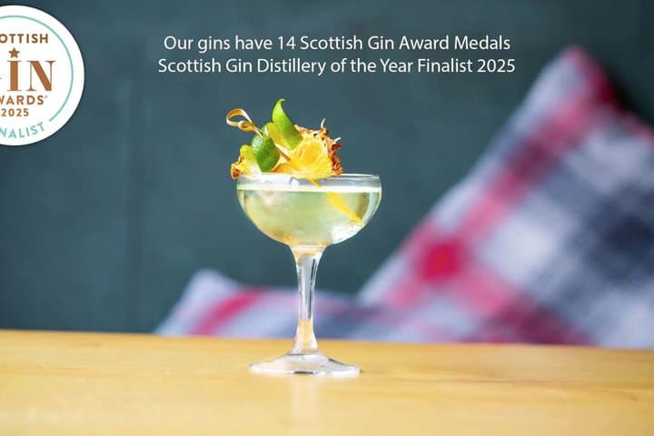 Edinburgh: Gin Distillery tasting & tour at South Loch Gin