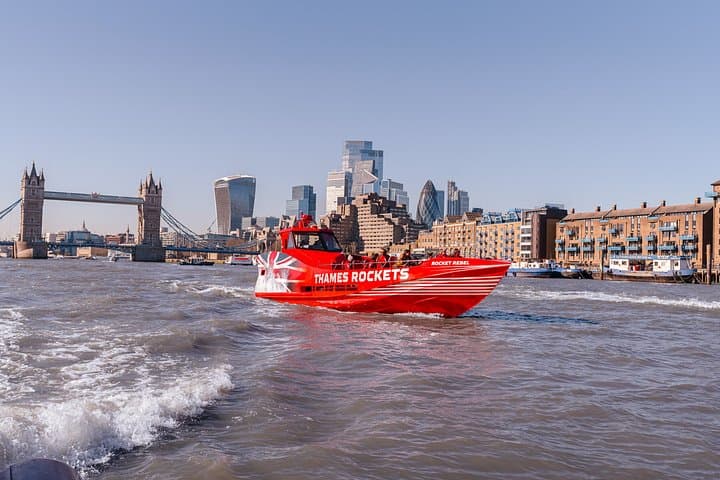 Rocket Rebel London Speedboat Experience