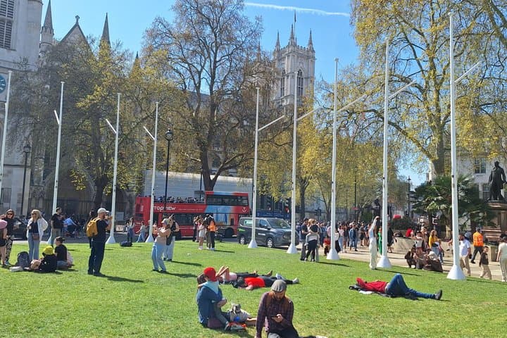 2h Royal London Walk: Buckingham Palace, Westminster & Big Ben
