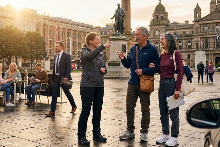 Private Romantic Walking Tour in Glasgow Cultural Heritage
