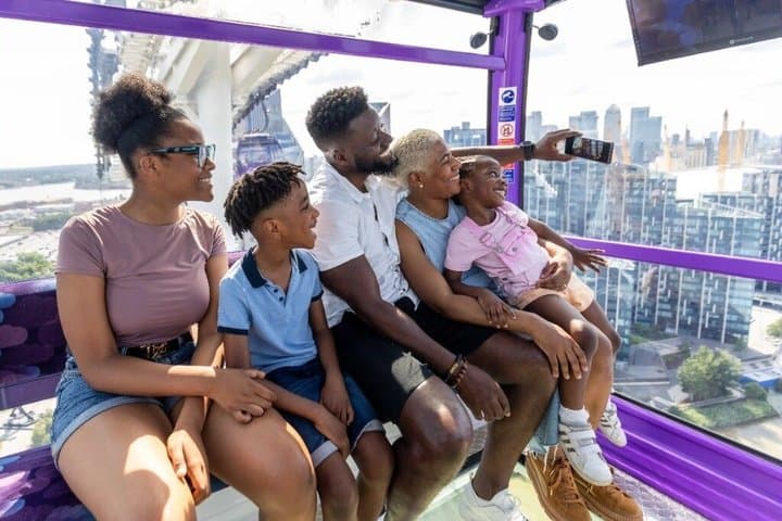 London Cable Car: The Glass Floor Experience