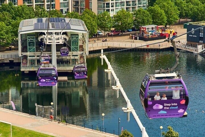 London Cable Car: The Glass Floor Experience