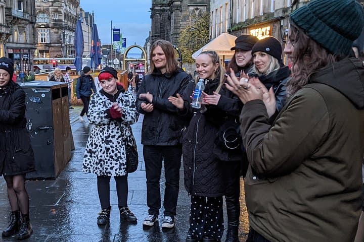 Guided Street Magic Walking Tour of Edinburgh