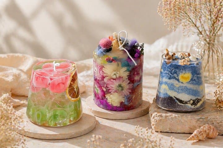 Sand Art Candle Making Workshop