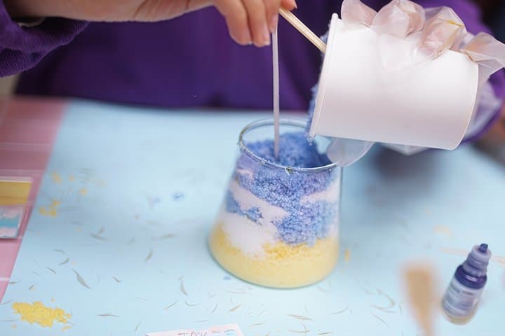 Sand Art Candle Making Workshop