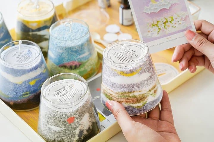 Sand Art Candle Making Workshop