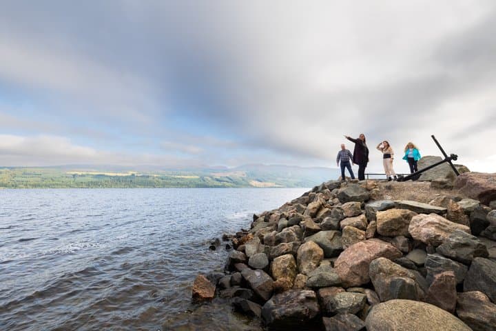 Loch Ness with Castles, Beaches, Mountains and MONSTERS