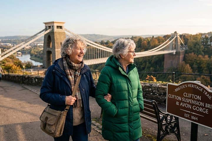 Private Historic Bristol Walking Tour and Suspension Bridge
