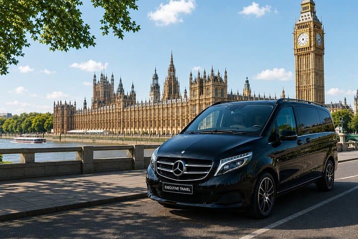 London: 4-Hour Private Mercedes Minivan & Chauffeur