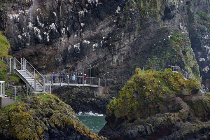 The Gobbins Half-Day Tour in a Luxury Minivan from Belfast