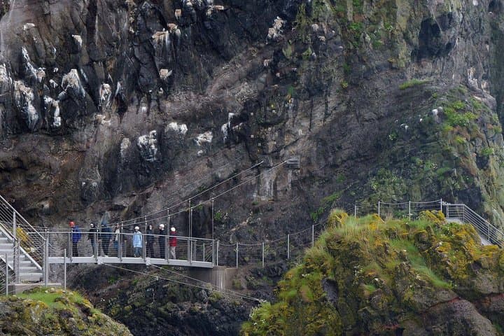 The Gobbins Half-Day Tour in a Luxury Minivan from Belfast