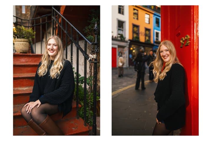 Edinburgh Photoshoot for Couples, Families & Solo Travellers