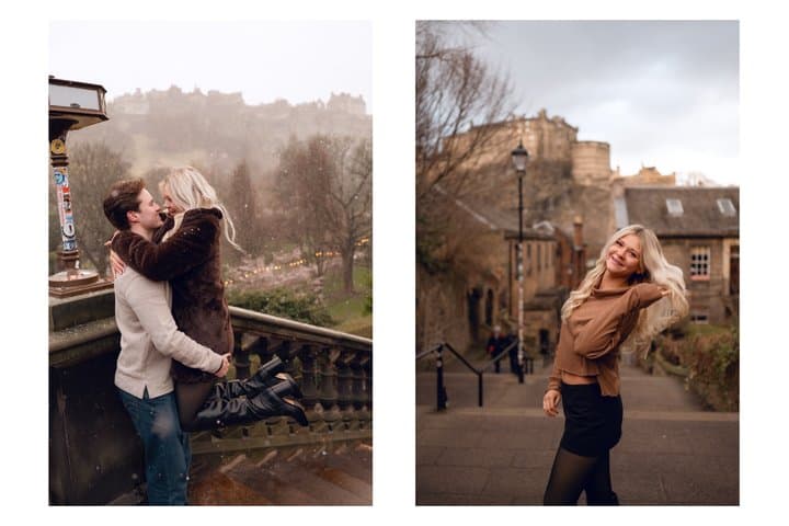 Edinburgh Photoshoot for Couples, Families & Solo Travellers