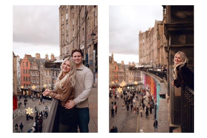 Edinburgh Photoshoot for Couples, Families & Solo Travellers