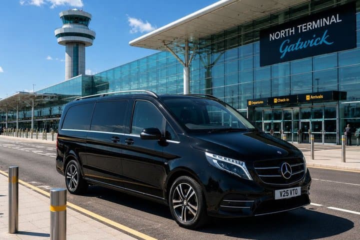 Private Mercedes Transfer London Gatwick Airport Central London
