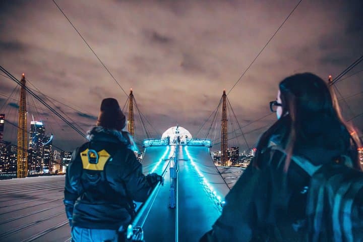 Up at The O2: Snow Globe Climb Experience with Guided Tour