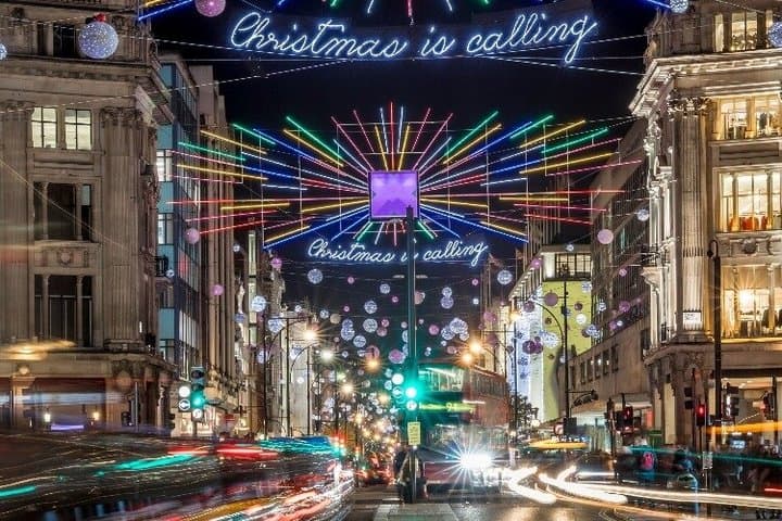 London Christmas Lights Private Tour for Groups