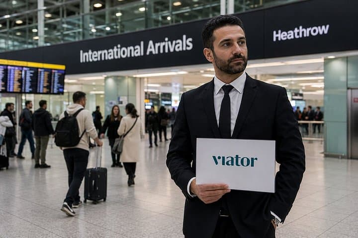 Heathrow Layover: London Tour in a Luxury Mercedes V-Class