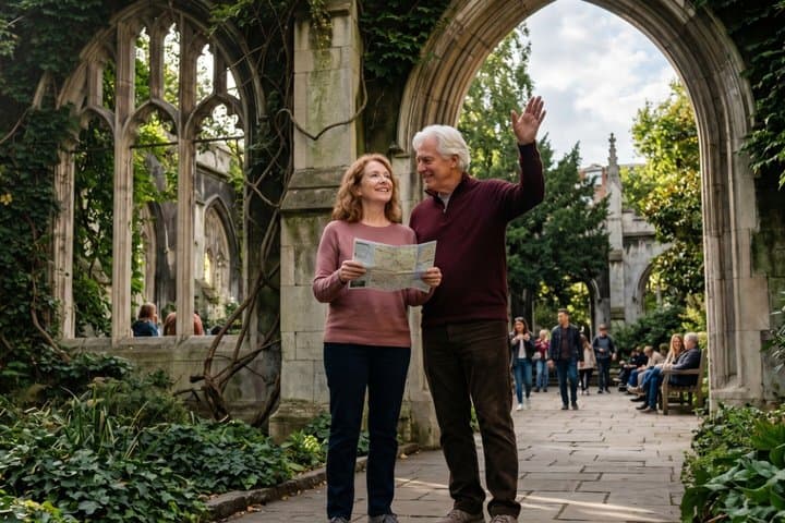 Private Romantic Walking Tour of Unique London Heritage