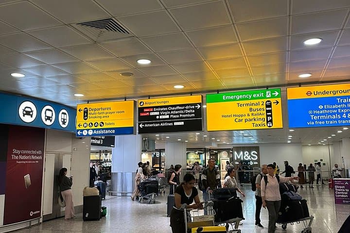 Private Transfer from Heathrow Airport to London City