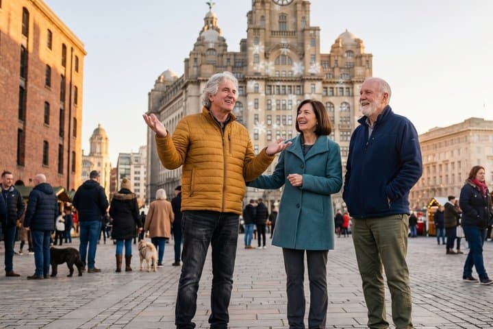 Private Christmas Walking Tour in Historic Liverpool