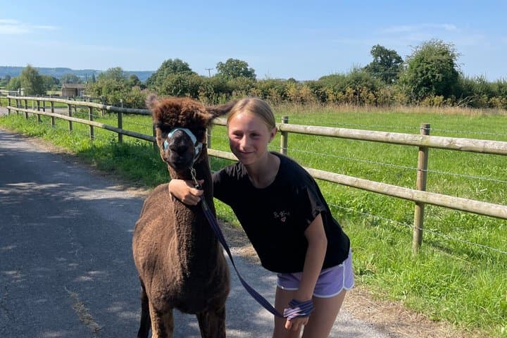 Private 1-Hour Alpaca Walking Experience
