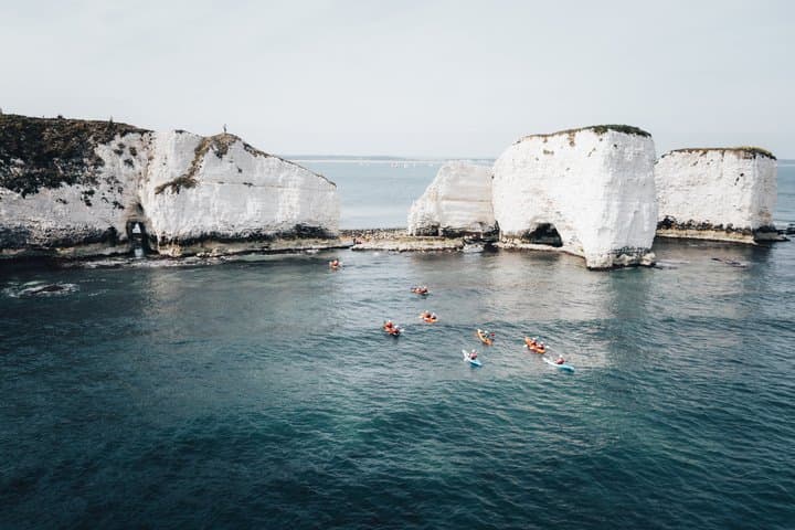 Guided Kayak Tour at Old Harry Rocks 2 Hours