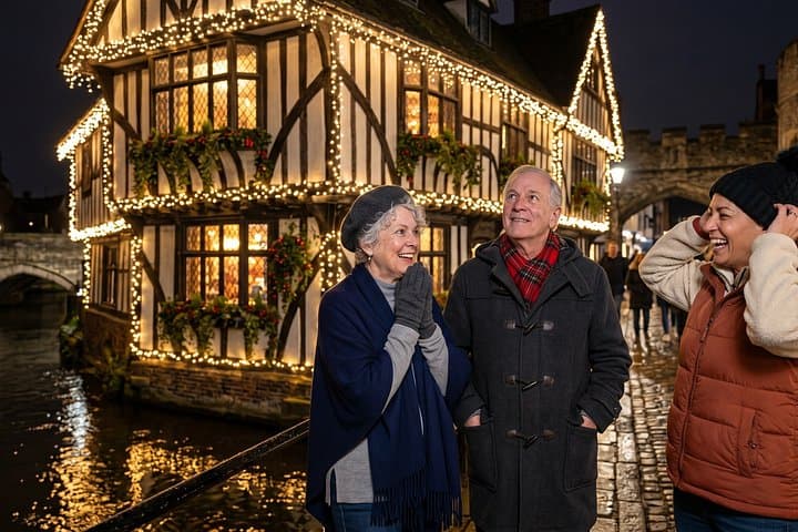 Private Christmas Walking Tour in Canterbury Medieval Heritage