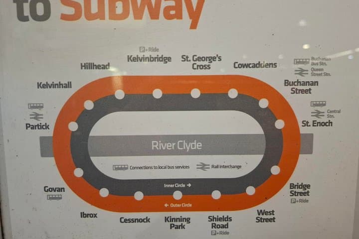 The Glasgow Walking & Subway Tour : A Clockwork Orange Ramble